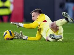Pomilka Trubina did not score a point for Benfic in the central match of the ice round