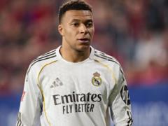 Mbappe turned to train with Real Madrid after injury