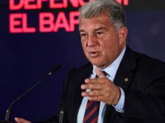 Laporta - about the words of Javi before the return of the Messiah: In the year 2023, father Leo said that in Barcelona there is