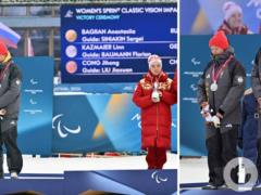 The Germans did not salute the Russian anthem and refused to take photos with the Russians at the 2026 Paralympics
