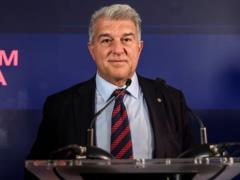 Лапорта: Нам потрібна сильна Барселона, щоб протистояти рішенням арбітрів