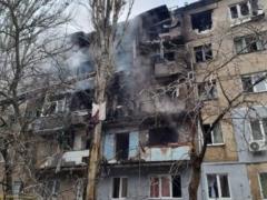 В Николаеве обстрелом повреждены учебное заведение и многоэтажка