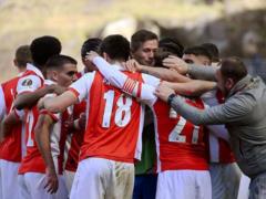 Braga defeated Ferencvarosi and reached the quarterfinals of the European League