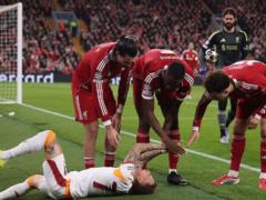 Noah Lang suffered a major injury during the match against Liverpool and lost part of his finger