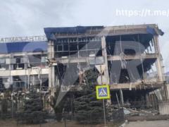 Появились кадры с последствиями атаки на концерн Алмаз-Антей в Крыму