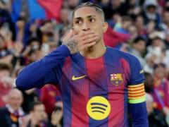 Rafinha appeared in Barcelona on May Day