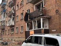 Глухов подвергся бомбардировке, много раненых