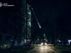 Ночью Россия обстреляла Полтаву: один человек погиб, четверо ранены