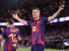 Barcelona promotes Lewandowski s one-sided favor