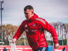 Kochergin returned from a serious injury and returned to training from Rakow