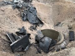 Дрон упал на территорию Национального военного кладбища