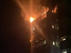 В Сумах БПЛА попал в многоэтажный дом