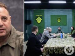 Освобожденный из ОП Ермак таки оказался на фронте: но это совсем не то, что он обещал.