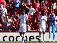 Real Madrid with captain Lunin at the gates on the remaining hills of Mallorca