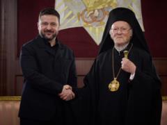 Зеленский встретился с Вселенским патриархом