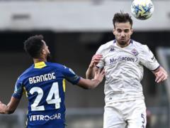 Fiorentina snatched victory from Veroni and left the viliota zone