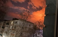 В российском Кстово БПЛА  подожгли  НПЗ Лукойл