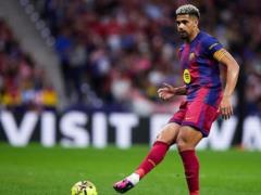Araujo has escaped serious injury and will be ready for the Champions League quarterfinals