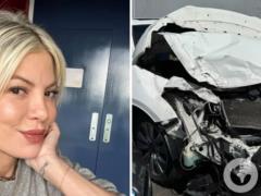 В машине было 7 детей: звезда  Беверли-Хиллз 90210  попала в страшное ДТП