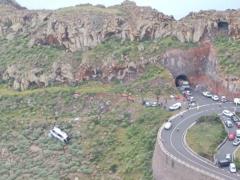 На Канарах перевернулся автобус с туристами, есть жертвы