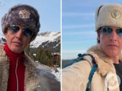 Певец Джеймс Блант, который оскандалился из-за российской ушанки, показался в шапке с украинским трезубцем: в сети возникла диск