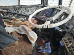 Водитель троллейбуса, на который россияне сбросили взрывчатку, скончался