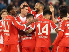 Bayern defeated St. Pauli and set a Bundesliga record for most goals in a season