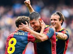 Malinovsky s goal helped Genoa beat Sassuolo in a great match with victories
