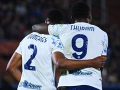 Inter with the doubles of Thuram and Dumfries seeing the championship comeback against Como