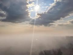 Киев и область накрыл густой туман: в сети делятся фото