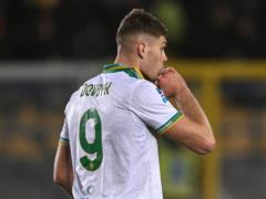 The Ukrainian forward has a chance to move to England