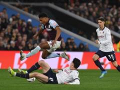 Aston Villa - Bologna 4:0 Video of goals and review of the European League match
