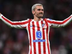 Griezmann plays in the first half of the remaining Copa del Rey final for himself at the Atletico warehouse