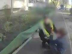 Стрельба в Киеве: обнародовано видео с боди-камер патрульных, которые сбежали с места теракта
