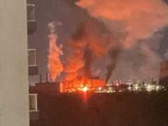 В Румынии после взрыва на ТЭЦ вспыхнул пожар