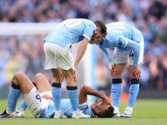 Rodri misses the match against Burnley due to injury