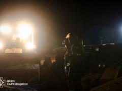 В Харькове Молния поразил инфраструктурный объект