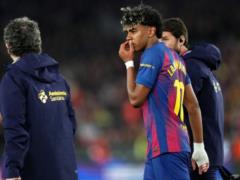 Flick commented on Yamal’s injury in the match against Celti