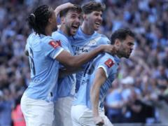 Manchester City s strong comeback against Sunderland to the FA Cup final