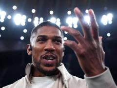 Joshua commented on the upcoming fight