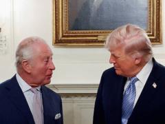 Визит Чарльза III: Белый дом назвал Трампа  королем 