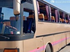 Дрон попал возле автобуса с детьми: есть раненые
