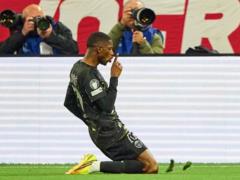 Ousmane Dembele scored the third greatest goal in the history of the Champions League semi-finals