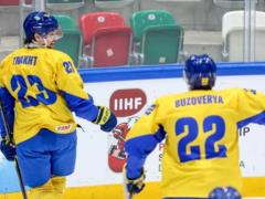 Сборная Украины по хоккею по буллитам проиграла лидеру дивизиона на чемпионате мира