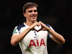 Tottenham changed position to Paligna