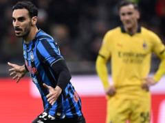 Milan suffered a defeat in the match against Atalanti, but lost