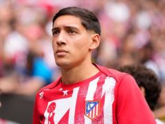 Atletico lost Molina until the end of the season