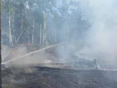 Российские дроны снова подожгли зону отчуждения