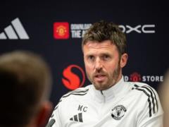 Carrick is just shy of signing a full-time contract with Manchester United