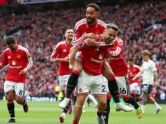 Manchester United beat Nottingham Forrest